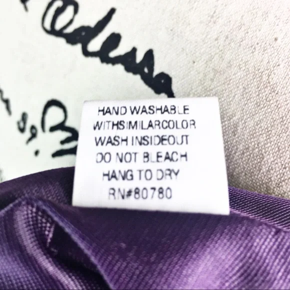 Minuet Purple Tabbed Dress NWT Size S - Picture 8 of 8